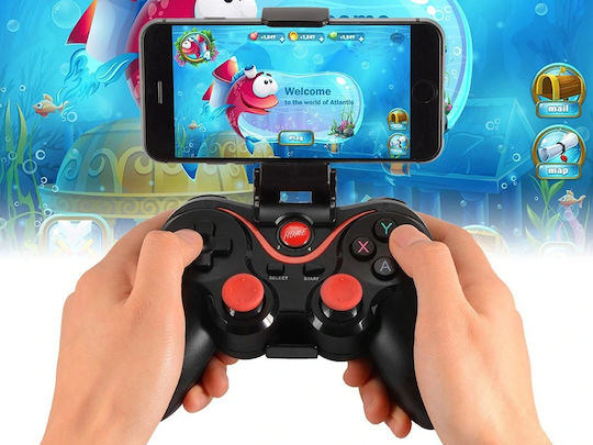 ZK16213QWS0 Ασύρματο Gamepad για Android / iOS Μαύρο