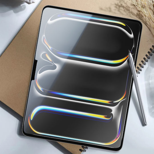 Закалено стъкло Avizar за Ipad Pro 13 2024, 9H устойчивост на надраскване, прозрачно