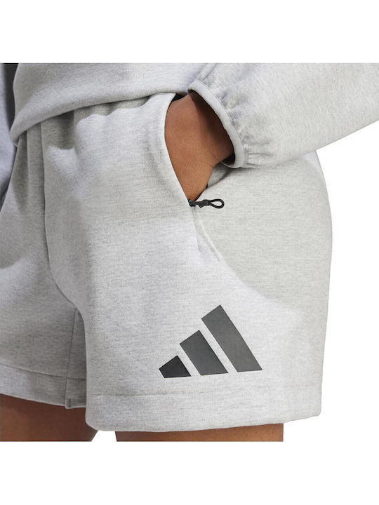 Z.N.E. Women's High-waisted Sporty Shorts Gray