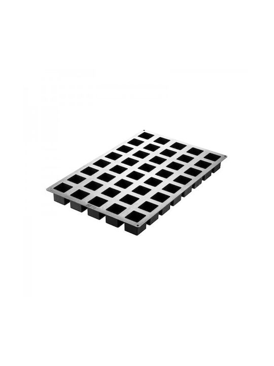 Silikomart Cube Formă de Patiserie pentru Chec Pătrat din Silicon 60x40buc 1buc