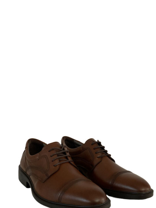 Boxer Men's Leather Dress Shoes Tabac Brown