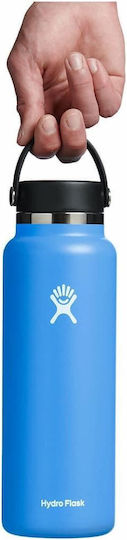 Hydro Flask Wide Flex Cap Μπουκάλι Θερμός Ανοξείδωτο BPA Free 591ml Cascade