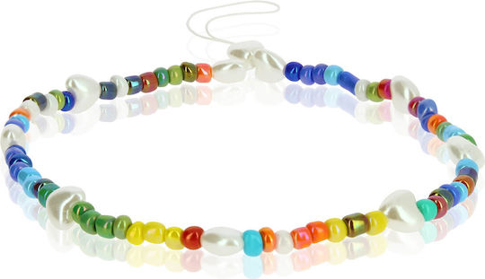 Handyschmuck Armband Perlen Herzen Kollektion Sommer Weiß