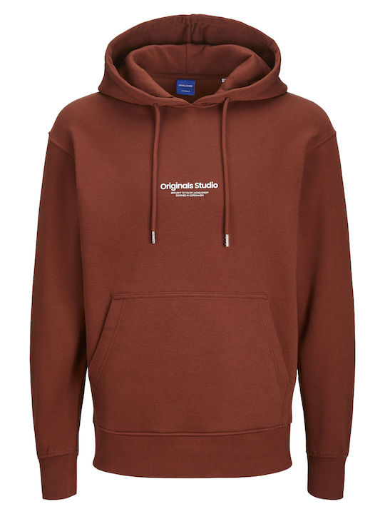 Jorvesterbro Sweat Sweatshirt with Hood Brandy Brown