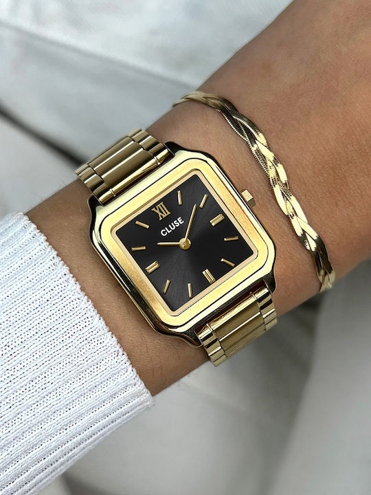 Cluse Gracieuse Women's Watch with Gold Metal Bracelet