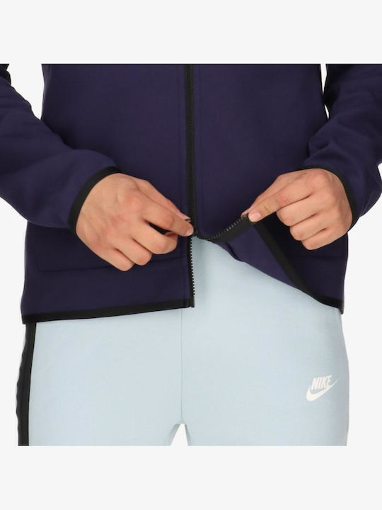 Sportswear Tech Tech Fleece Ζακέτα Navy Μπλε