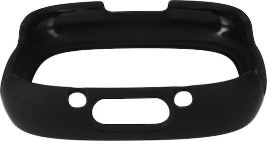 Carcasă neagră protecție ecran din sticlă temperată Fitbit Versa 4 Sense 2