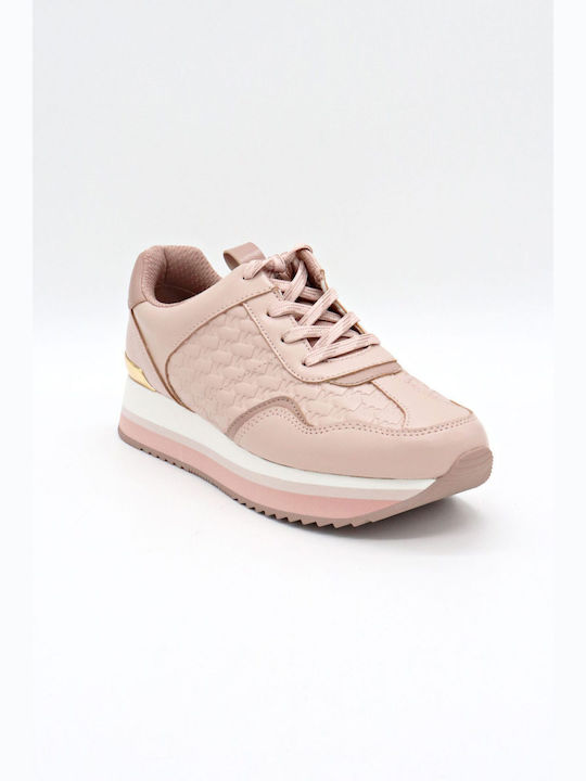 Michael Kors Trainer Γυναικεία Sneakers Ροζ