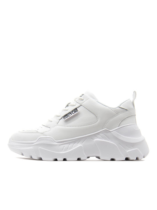 Versace Fondo Speedtrack Dis Chunky Sneakers White