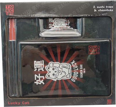 Original Ramen Company Lucky Cat Sushi Set