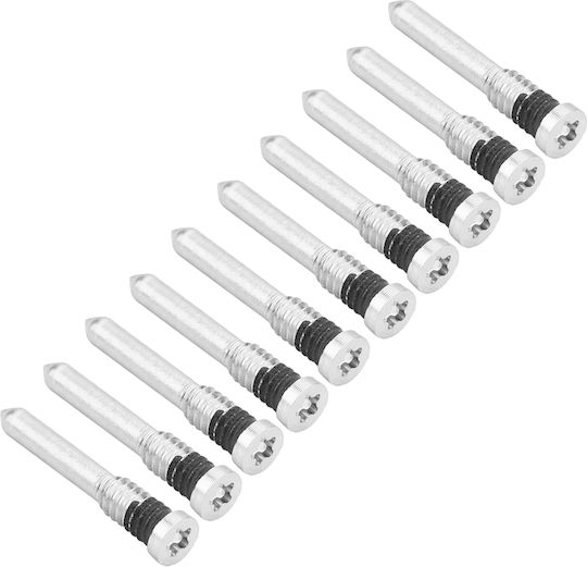 Clappio Set 10 Pentalobe Schrauben Iphone X Befestigungsreparatur Silber