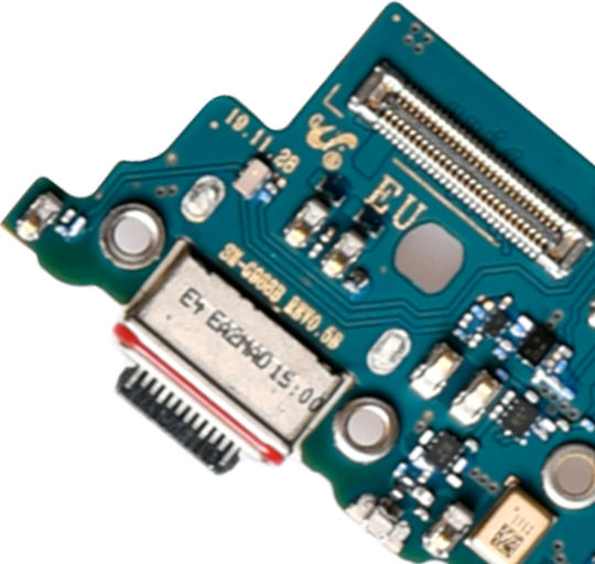 Conector de încărcare USB-C de înlocuire Samsung Galaxy S20 Ultra Negru