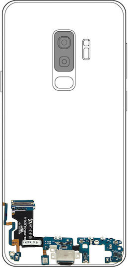 USB-C Ladeanschluss Ersatzteil Samsung Galaxy S9 Plus