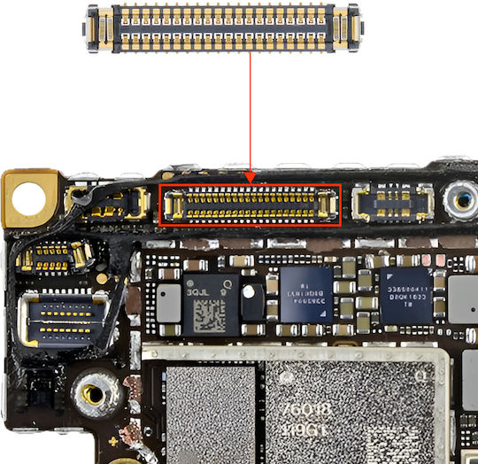 Clappio Fcp Anschluss Iphone Xr Ersatz Ladeanschluss Schwarz