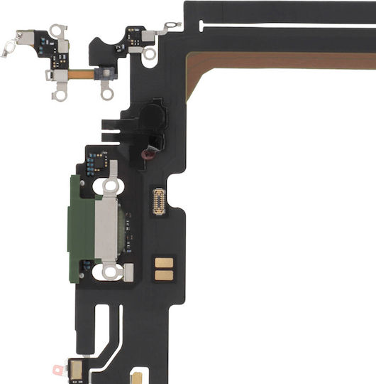 Релайф Lightning заряден конектор iPhone 13 Pro Max микрофон зелен