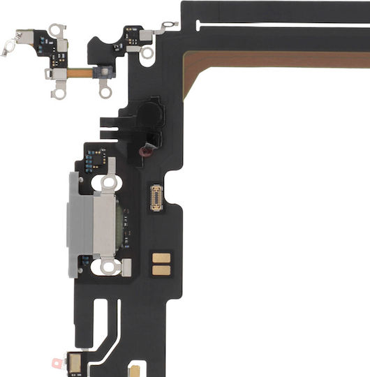 Relife Lightning Ladeanschluss iPhone 13 Pro Max Mikrofon Silber