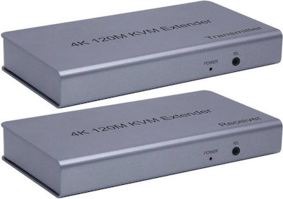 Andowl Q-hd1501 120m Kvm Extender 4k/1080p/720p/576p/576i/480p/480i Output