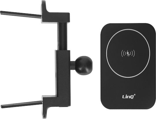 Linq Magsafe 15w Car Mount Vent Mount Round Led Indicator Black