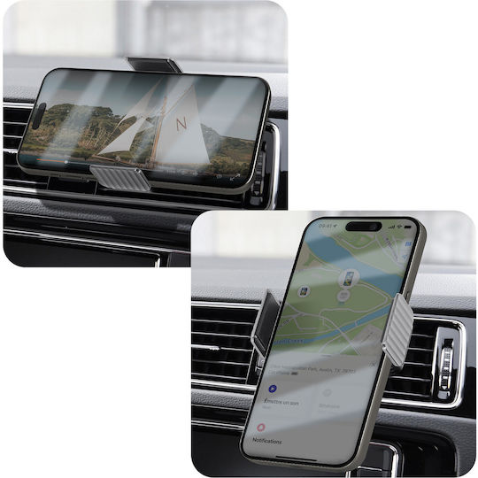 Avizar Car Mount Smartphone Vent Mount Rotating 360° Black