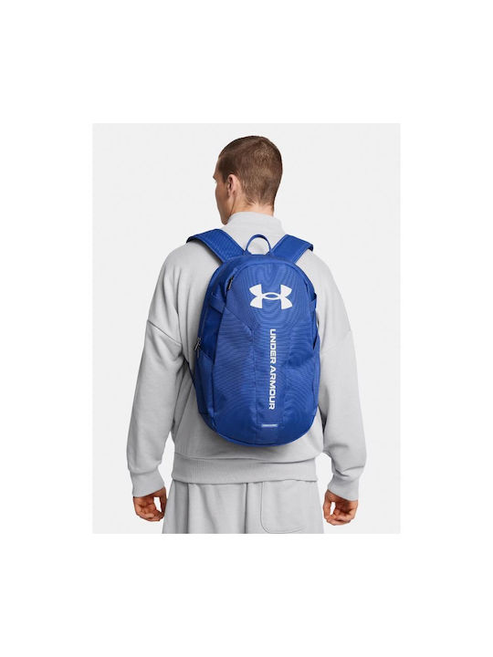 Under Armour Hustle Lite Υφασμάτινο Σακίδιο Πλάτης Μπλε 24lt