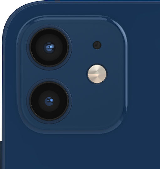 Clappio Camera Lens Iphone 12/12 Mini Replacement Rear Black