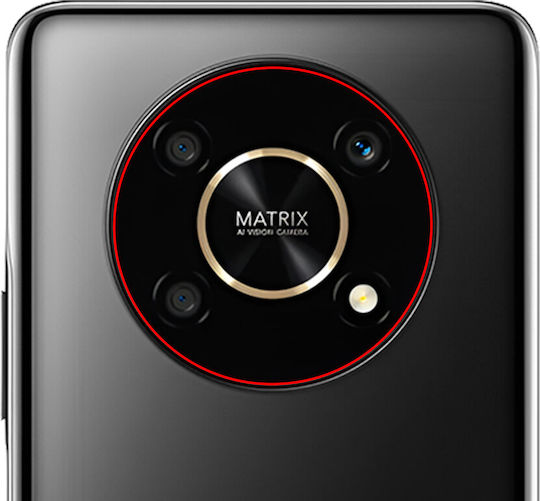 Clappio Kameralinse Honor Magic 4 Lite 5G Kompatibles Teil Schwarz
