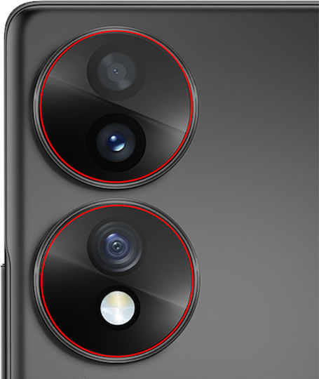 Clappio Camera Lens Honor 70 Compatible Part Black