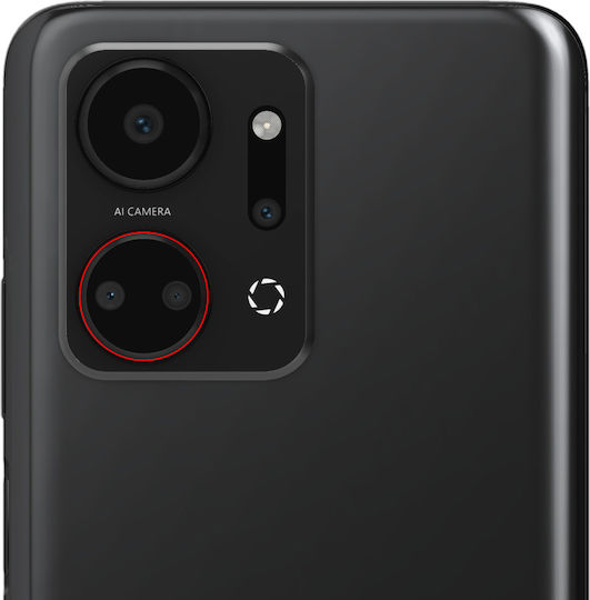 Clappio Kameralinse Honor X7a Kompatibles Teil Schwarz