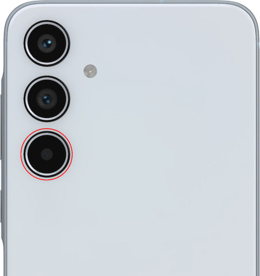 Samsung Camera Lens Galaxy A55 A35 Original Macro Lens Service Pack Transparent
