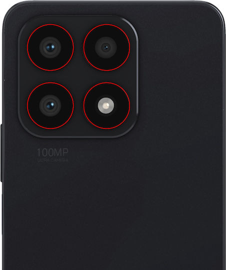 Clappio Camera Lens Honor X8a Compatible Part Black