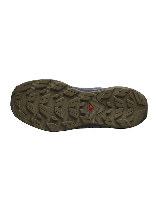 Genesis Sport Shoes Trail Running Black Waterproof with Gore-Tex Membrane