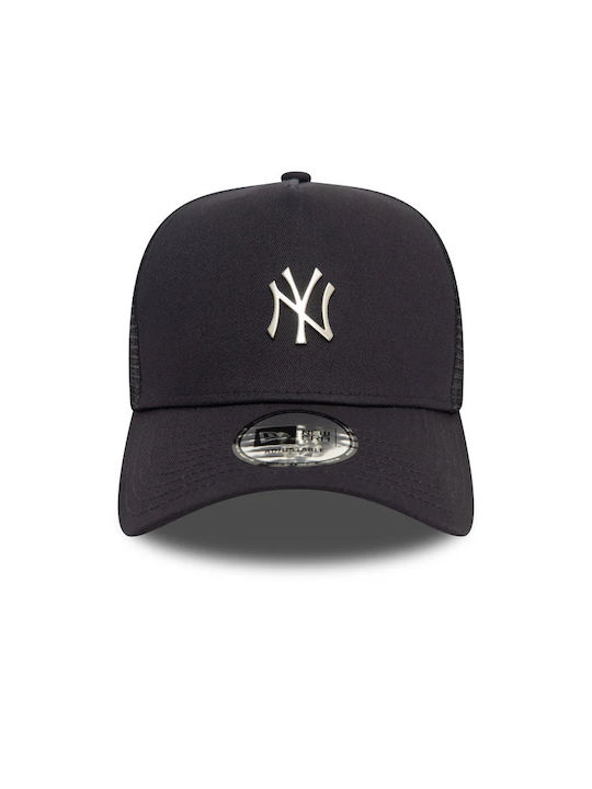 New Era Snapback Trucker Cap Navy Blue