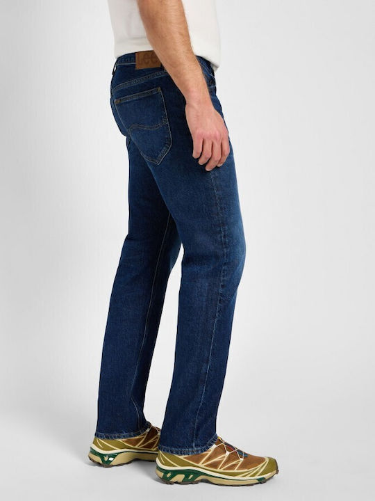 Daren Men's Jeans Pants with Regular Straight Fit Blue