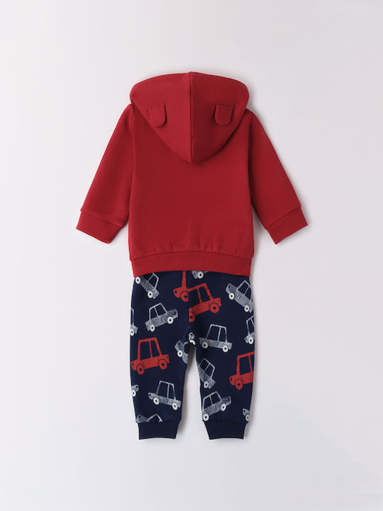 iDO Kids Sweatpants Set Red