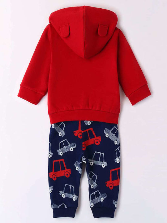 iDO Kids Sweatpants Set Red