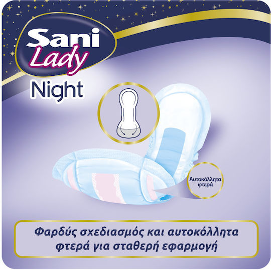 Sani Night Women's Incontinence Pad 10pcs