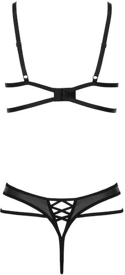 Kotek Sexy Dessous-Set Schwarz