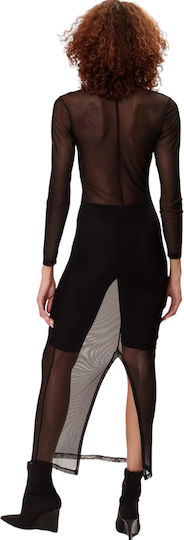 Collectiva Noir W Belen Dress Cnn03wb24net-black Black