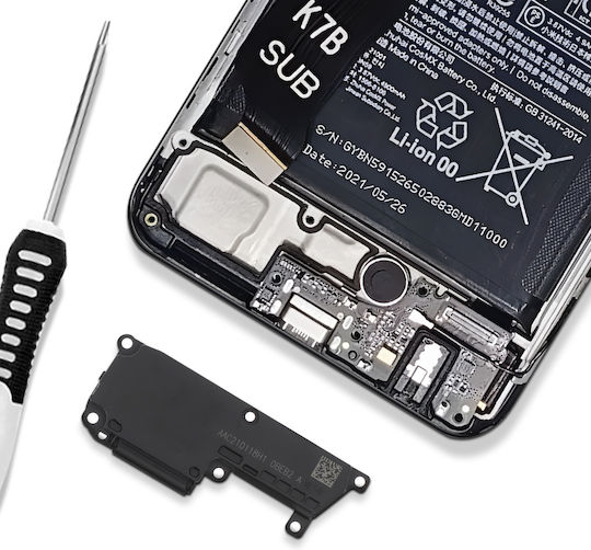 Difuzoare externe Clappio compatibile cu Redmi Note 10/10s Piesă de schimb Negru