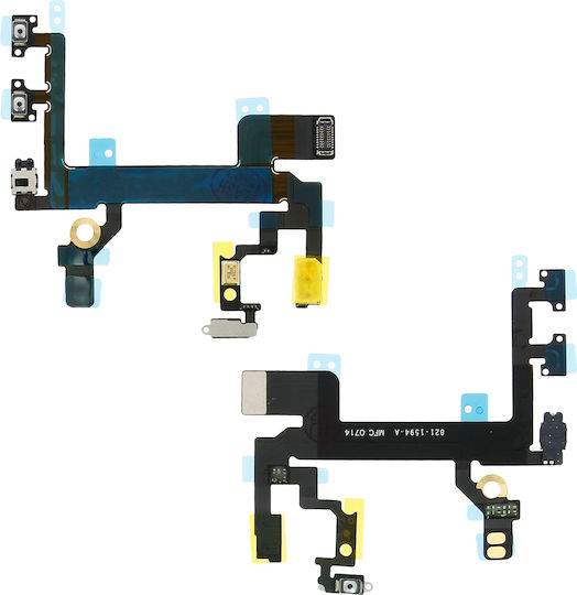 Buton Pornire/Oprire + Control Volum + Difuzor + Piesă de Schimb pentru Flash Apple iPhone 5s
