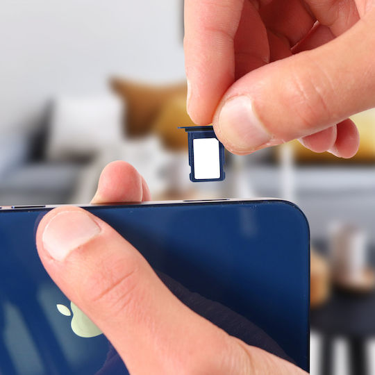 Sim Card Drawer Iphone 12 12 Pro Replacement Nano Sim Slot Blue