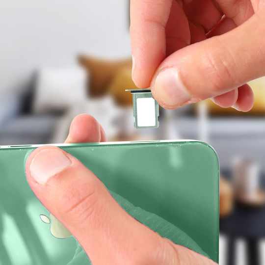 Sim Card Drawer Apple Iphone 12 Mini Replacement Nano Sim Slot Green