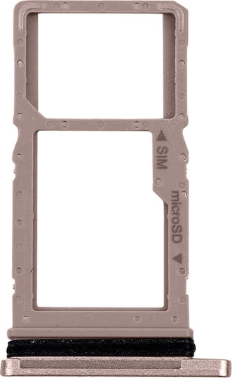 Samsung Sim Card Slot for Samsung Galaxy Tab A7 Original Service Pack Rose Gold