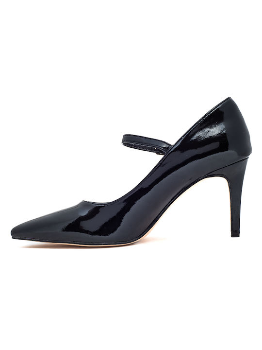 Callesta Patent Leather Black Heels