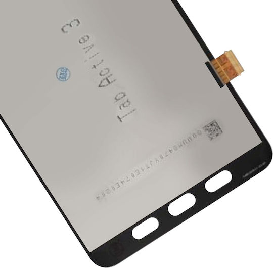 Цялостен LCD екран с тъчскрийн дигитайзер за Galaxy Tab Active 3, съвместим, черен