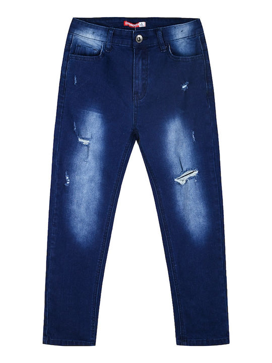 Energiers Pantaloni copii din denim Albastru