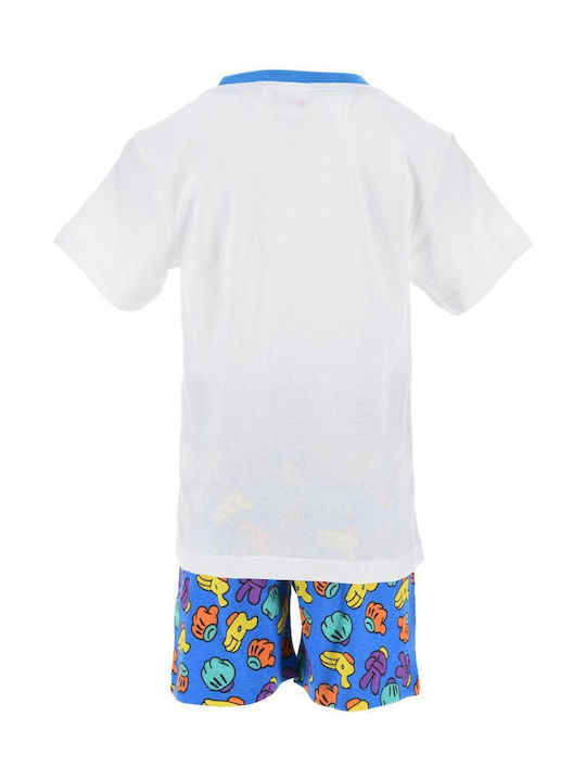 Superheroes Kinder Schlafanzug Sommerlich Blue