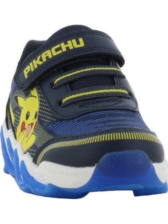 Kids Sneakers Anatomic with Scratch & Lights Blue