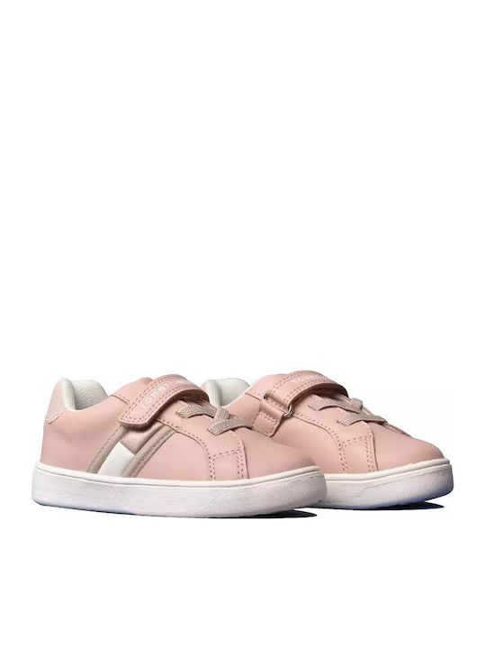 Kids Sneakers with Scratch White