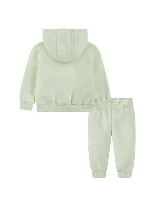 Nike Copilăresc Set de pantaloni de trening Lime